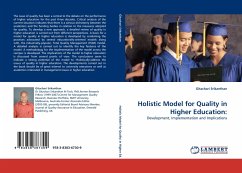 Holistic Model for Quality in Higher Education: