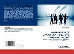 IMPROVEMENT OF MANAGEMENT FUNCTIONS WITHIN IMC LEASING