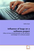 Influence of bugs on a software project