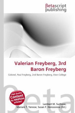 Valerian Freyberg, 3rd Baron Freyberg