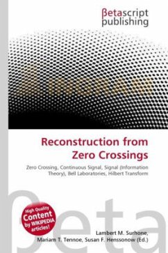 Reconstruction from Zero Crossings