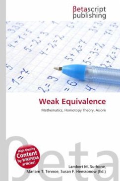 Weak Equivalence