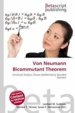 Von Neumann Bicommutant Theorem