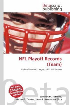NFL Playoff Records (Team)