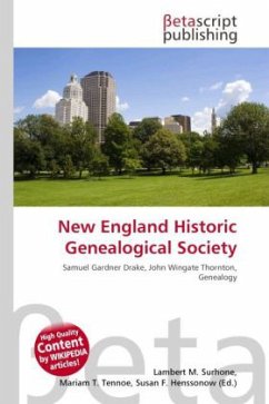 New England Historic Genealogical Society