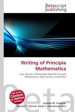 Writing of Principia Mathematica