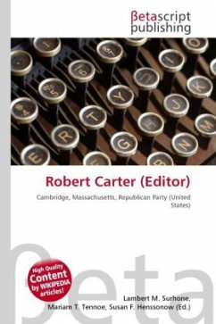 Robert Carter (Editor)