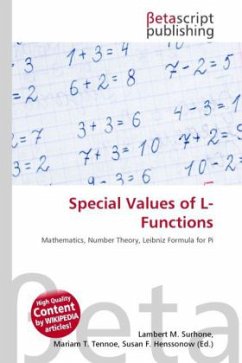 Special Values of L-Functions