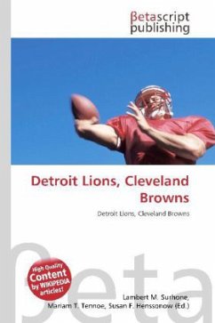 Detroit Lions, Cleveland Browns