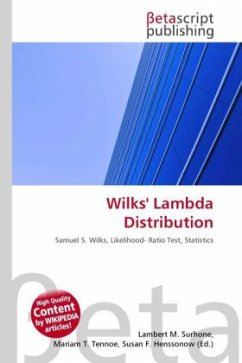 Wilks' Lambda Distribution