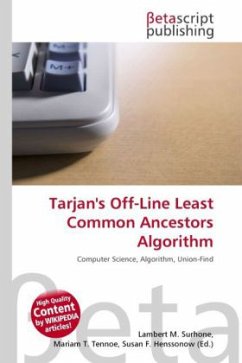 Tarjan's Off-Line Least Common Ancestors Algorithm