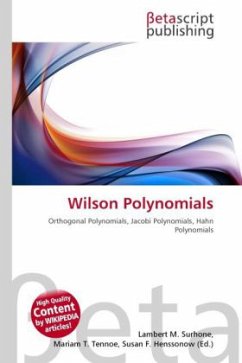 Wilson Polynomials