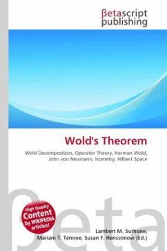Cover Wold's Theorem