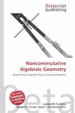 Noncommutative Algebraic Geometry