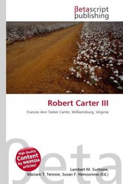 Robert Carter III