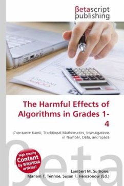 The Harmful Effects of Algorithms in Grades 1- 4