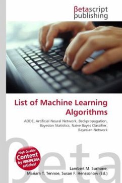 Cover List of Machine Learning Algorithms
