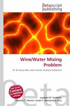 Cover Wine/Water Mixing Problem