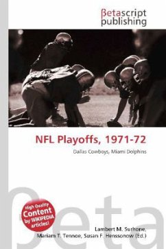 NFL Playoffs, 1971-72