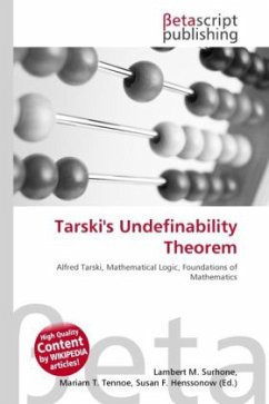 Tarski's Undefinability Theorem