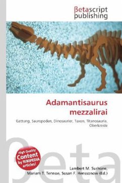 Cover Adamantisaurus mezzalirai