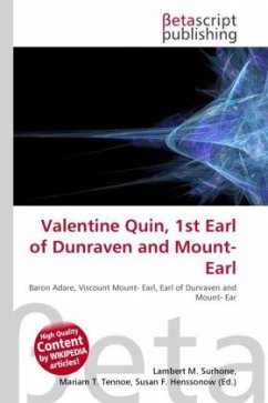 Valentine Quin, 1st Earl of Dunraven and Mount- Earl