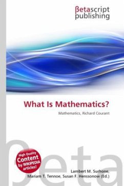 Cover What Is Mathematics?