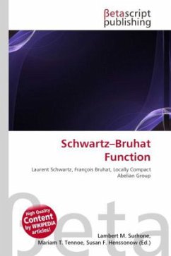 Schwartz Bruhat Function