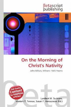 Cover On the Morning of Christ's Nativity