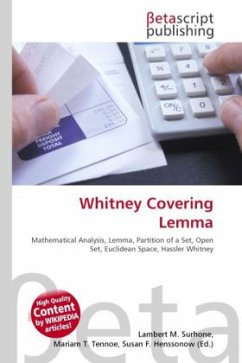 Whitney Covering Lemma