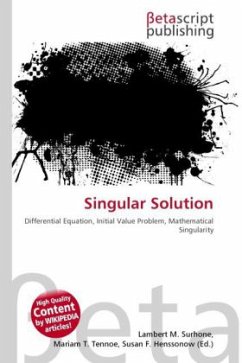 Singular Solution