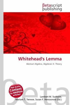 Whitehead's Lemma