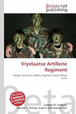 Cover Vrystaatse Artillerie Regiment