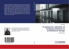 A system for selection of building elements in architectural design - Alibaba, Halil