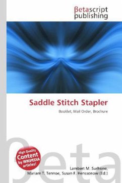 Cover Saddle Stitch Stapler