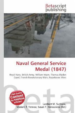 Cover Naval General Service Medal (1847)