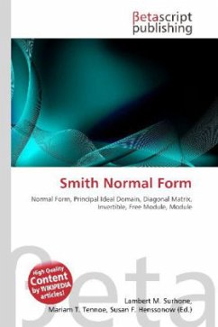 Smith Normal Form