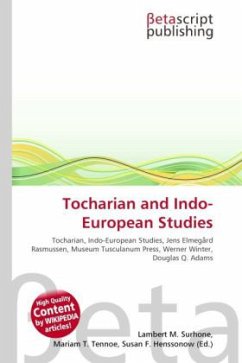 Tocharian and Indo-European Studies