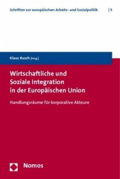 Cover Wirtschaftliche und Soziale Integration in der Europäischen Union
