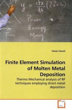 Finite Element Simulation of Molten Metal Deposition - Fawad, Hasan