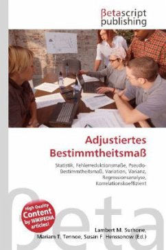 Adjustiertes Bestimmtheitsmaß