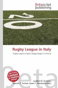 Cover Rugby League in Italy