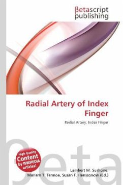 Radial Artery of Index Finger