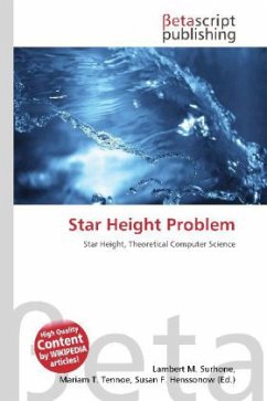 Star Height Problem