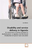 Disability and service delivery in Uganda