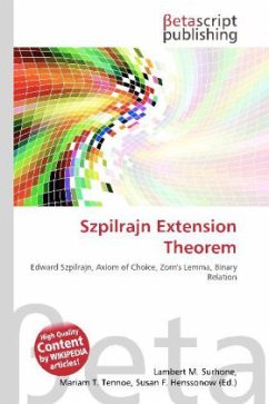 Szpilrajn Extension Theorem