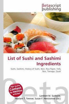 List of Sushi and Sashimi Ingredients