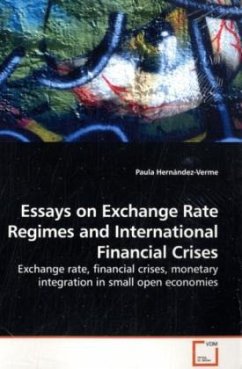 Essays on Exchange Rate Regimes and International Financial Crises - Hernández-Verme, Paula