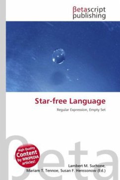 Star-free Language