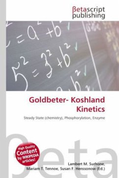 Goldbeter- Koshland Kinetics